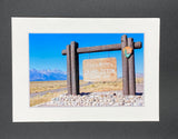 "Grand Teton NP Welcome Sign" 5x7 print