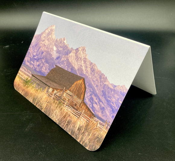Card- Moulton Barn Sunrise