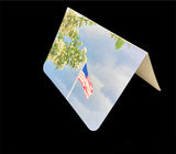 Card- Flag & Flower