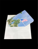Card- Flag & Flower
