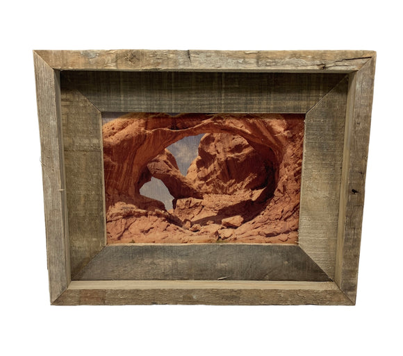 Double Arch- FRAMED 5x7 Wood Print