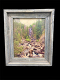 Fish Creek Falls- FRAMED 8x10 wood print