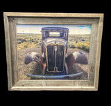 Old Car - FRAMED 11x14 Wood Print