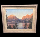 Jenny Lake Sunrise- FRAMED 11x14 Wood Print