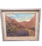 Royal Gorge Railroad - FRAMED 11x14 Wood Print