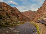 Royal Gorge Railroad - FRAMED 11x14 Wood Print